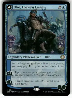 Oko, Lorwyn Liege 61 NM Foil MTG Lorwyn Eclipsed Magic - Image 1