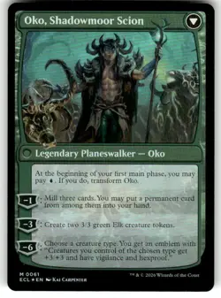 Oko, Lorwyn Liege 61 NM Foil MTG Lorwyn Eclipsed Magic - Image 2