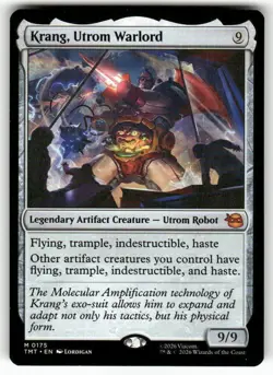 Krang, Utrom Warlord 175 NM MTG TMT Magic - Image 1