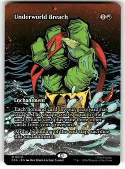 Underworld Breach (Borderless) 10 NM MTG PZA Magic - Image 1