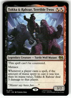 Tokka & Rahzar, Terrible Twos 171 NM MTG TMT Magic - Image 1