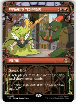 Raphael's Technique (Showcase) 237 NM MTG TMT Magic - Image 1