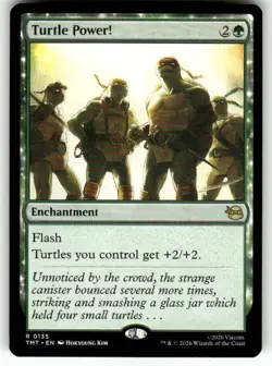 Turtle Power! 135 NM MTG TMT Magic - Image 1