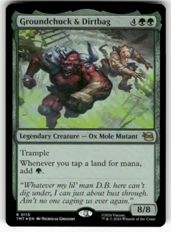 Groundchuck & Dirtbag 115 NM Foil MTG TMT Magic - Image 1