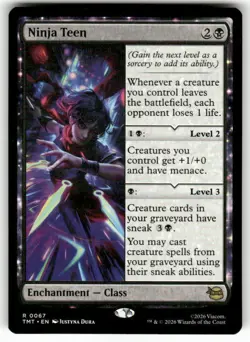 Ninja Teen 67 NM MTG TMT Magic - Image 1