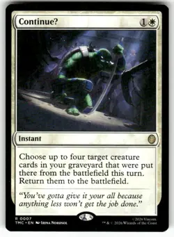 ContinueU 07 NM MTG TMC Magic - Image 1