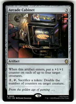 Arcade Cabinet 36 NM MTG TMC Magic - Image 1
