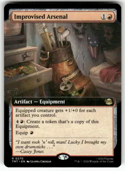 Improvised Arsenal (Extended Art) 270 NM MTG TMT Magic - Image 1