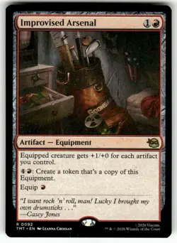 Improvised Arsenal 92 NM MTG TMT Magic - Image 1
