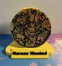 Pokemon Battle Academy 2024 - Pikachu, Armarouge + Darkrai Collectible Coin - Image 1