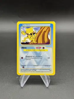Abra Banned Pokemon Funskool Vintage 2004 Nintendo Creatures India g09 - Image 1