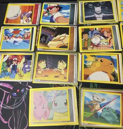 1999 Pokemon Movie Sticker Lot (20+ NM RARE VINTAGE!!) - Image 2