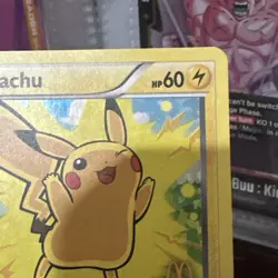 Pokemon Pikachu TCG Holo Card Promo 5/12 - Image 3