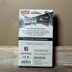 Pokemon TCG Sun & Moon Ultra Prism 3 Booster Packs Sealed Dusk Mane Necrozma - Image 3