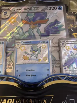 Pokemon Scarlet and Violet Paldean Fates Quaquaval EX Premium Collection SEALED - Image 2