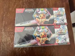 2x Sam’s Club Pokemon Prismatic Evolutions Surprise Box & Booster Bundle SEALED - Image 1