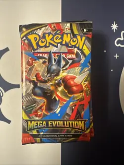 NEW Pokemon TCG Mega Evolution Booster Packs Lot Of 10 Factory Sealed - Image 1