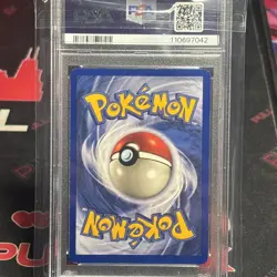 PSA 7 1999 Pokemon Base Set 1 Mewtwo Holo Card # 10 PSA 7 NM - Image 2