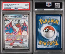 2024 Pokemon Scarlet & Violet Charizard ex #56 Black Star Promo PSA 9 - Image 3