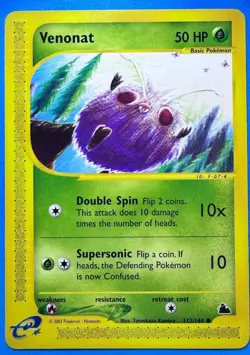 Pokemon Venonat 112/144 Skyridge Regular - Image 1
