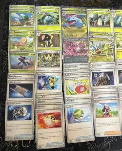 Mega Venusaur Ex & Meganium - Pokemon TCG - Custom Meta Decks Teal Mask Ready - Image 3