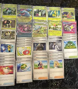 Mega Venusaur Ex & Meganium - Pokemon TCG - Custom Meta Decks Teal Mask Ready - Image 4