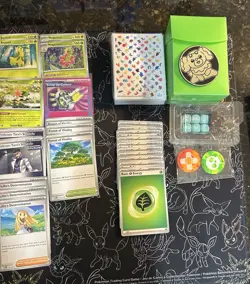 Mega Venusaur Ex & Meganium - Pokemon TCG - Custom Meta Decks Teal Mask Ready - Image 5