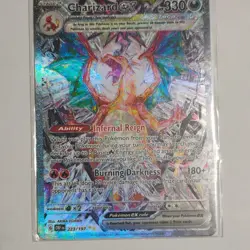 Pokemon Charizard ex 223/197 Obsidian Flames Special Illustration Rare Holo 330… - Image 1