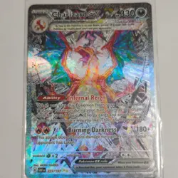 Pokemon Charizard ex 223/197 Obsidian Flames Special Illustration Rare Holo 330… - Image 2