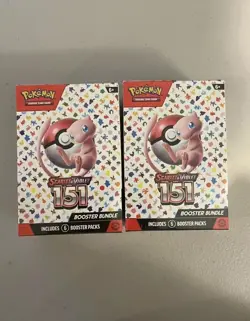 Pokemon 151 Scarlet & Violet Booster Bundle Box X2 New Sealed - Image 1