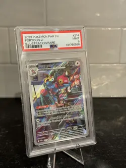 2023 Pokemon Porygon-Z Illustration Rare 214/182 PSA 9 EN - Image 3