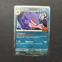 Pokemon TCG Gengar Cosmos Trick or Trade 2024 57/91 - Image 1