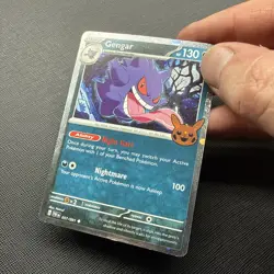 Pokemon TCG Gengar Cosmos Trick or Trade 2024 57/91 - Image 2
