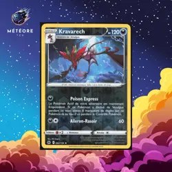 Carte Pokemon Kravarech 082/159 Reverse Zenith Supreme Francais - Image 1