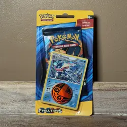 Pokemon TCG XY Evolutions 1 Booster Pack Greninja Promo Coin Sealed Blister - Image 1