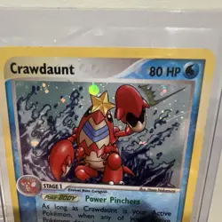 Nintendo Crawdaunt 37/97 EX Dragon Holo Rare Stage 1 80 HP Pokemon TCG - Image 2