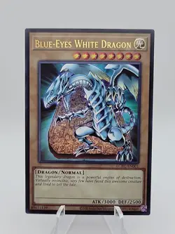Blue-Eyes White Dragon (Version 4) LCKC-EN001 Legendary Collection Kaiba NM - Image 1