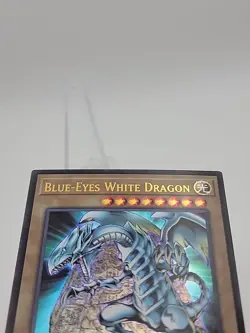 Blue-Eyes White Dragon (Version 4) LCKC-EN001 Legendary Collection Kaiba NM - Image 3
