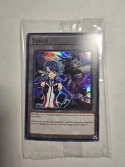 Token: Blue Gal & Trickstar Band Sweet Guitar TKN5-EN031 Duelist's Advance - Image 1