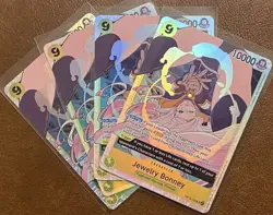 4x Jewelry Bonney OP13-108 SR - Carrying on His Will - One Piece English - OP13 - Image 1