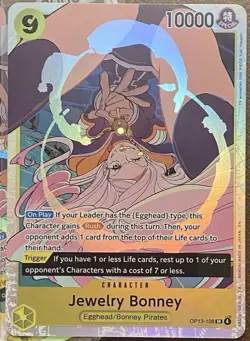 4x Jewelry Bonney OP13-108 SR - Carrying on His Will - One Piece English - OP13 - Image 2