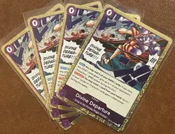 4x Divine Departure OP13-076 R - Carrying on His Will - One Piece English - OP13 - Image 1