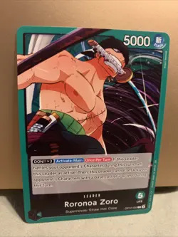 🔥Roronoa Zoro Leader OP12-020 One Piece TCG English-NM🔥 - Image 1