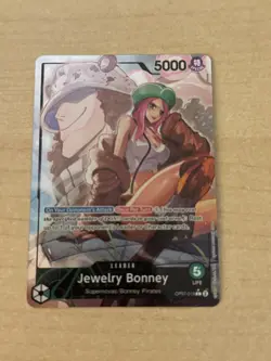 2024 One Piece Jewelry Bonney 500 Years in the Future Leader #OP07-019 Alt Art - Image 1