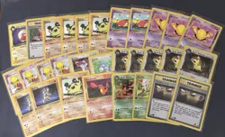 1st Ed Team Rocket Dark Gloom, Dratini and Other WOTC Pokemon Card Lot EXC - Image 1