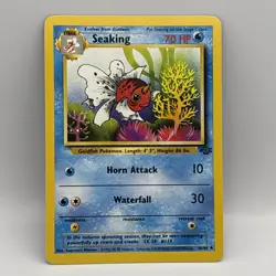Seaking 46/64 Jungle Pokemon Card - Image 1