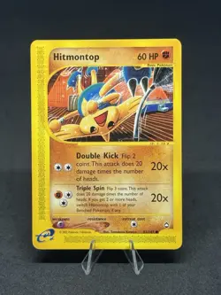Pokemon 2003 Aquapolis Hitmontop Card 82/147 WOTC - Image 1