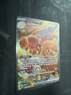 Pokemon TCG Stellar Crown Dachsbun EX SIR Holo Card 169/142 Near Mint - Image 4