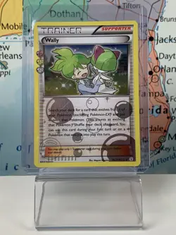 SHIPS SAME DAY Pokemon Card Wally RC27/RC32 Reverse Holo Trainer Supporter 2016 - Image 1