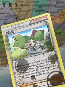 SHIPS SAME DAY Pokemon Card Wally RC27/RC32 Reverse Holo Trainer Supporter 2016 - Image 3